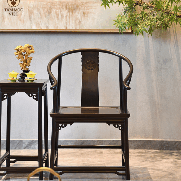 Ghế minh trọc gỗ trắc cao cấp