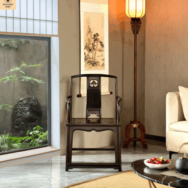 Ghế nam quan gỗ trắc