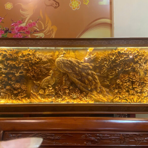 Tranh gỗ Phú Quý Mãn Đường