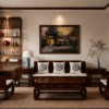 Phòng khách Á Đông đương đại 16–20m2 – Không gian sống sang trọng, tinh tế của Tâm Mộc Việt