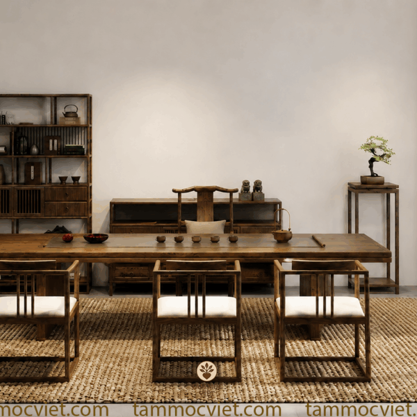 Trà thất hiện đại 14-18 m2 cao cấp – Không gian thưởng trà tinh tế cho nhà phố và biệt thự